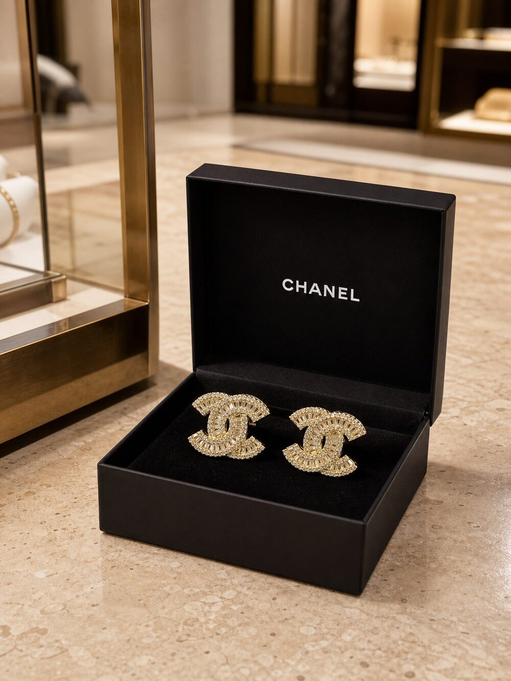 CHANEL Classic Parisian Earrings Style 9 | New with Box - Picture 7 of 9
